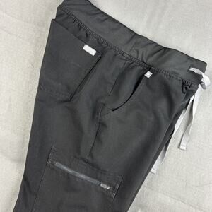 FIGS Technical Collection Women's Black Scrub Jogger Pants Size XS W18SW2005